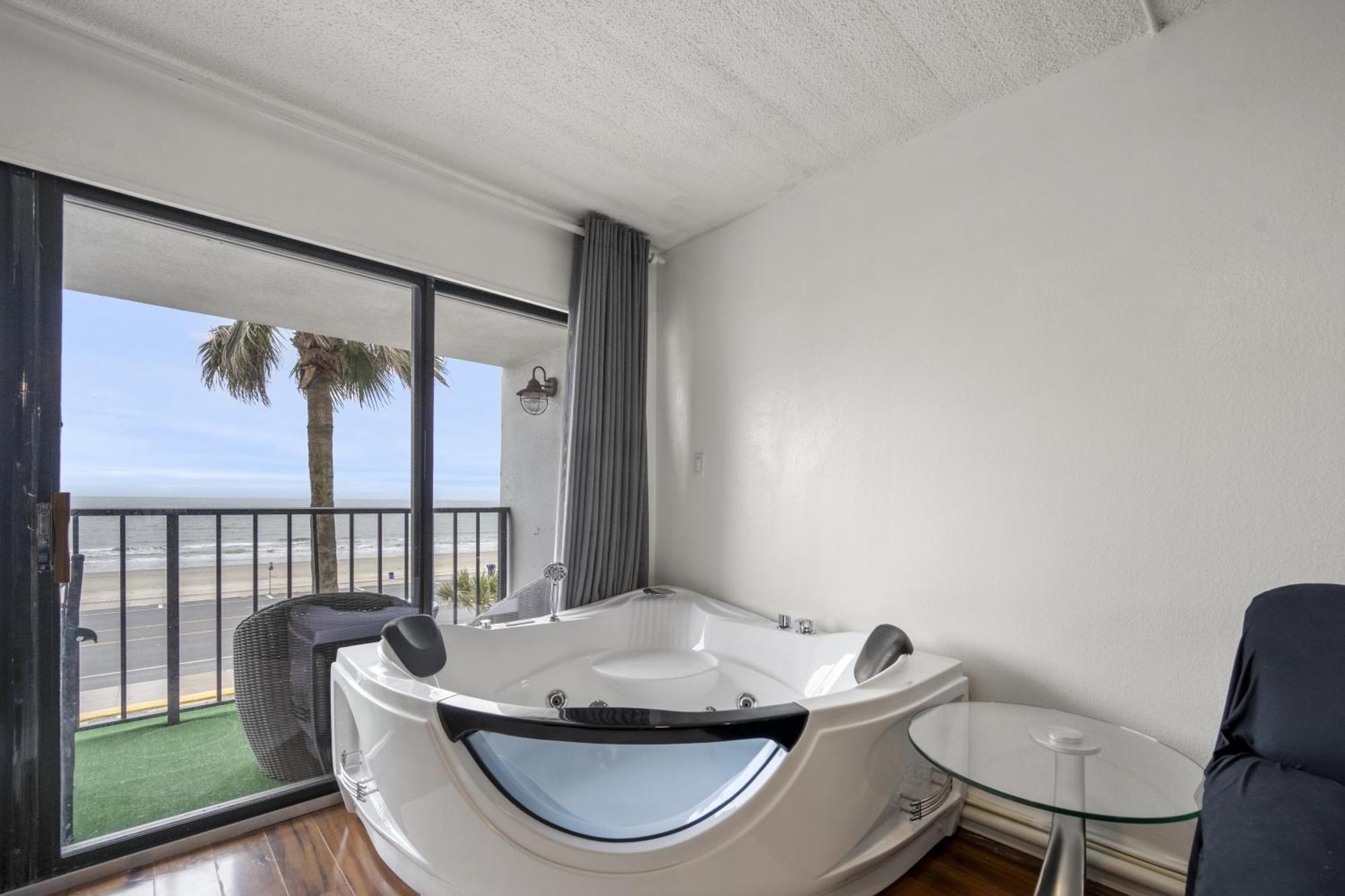 Bello Condominio Con Vista Al Mar, Jacuzzi Interno Galveston Luaran gambar