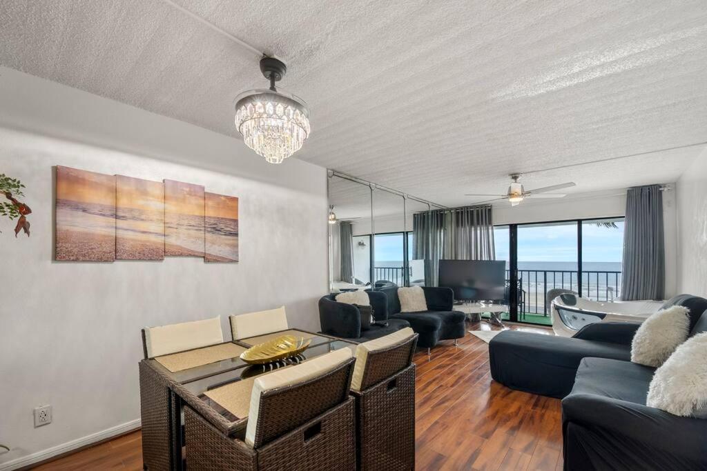 Bello Condominio Con Vista Al Mar, Jacuzzi Interno Galveston Luaran gambar