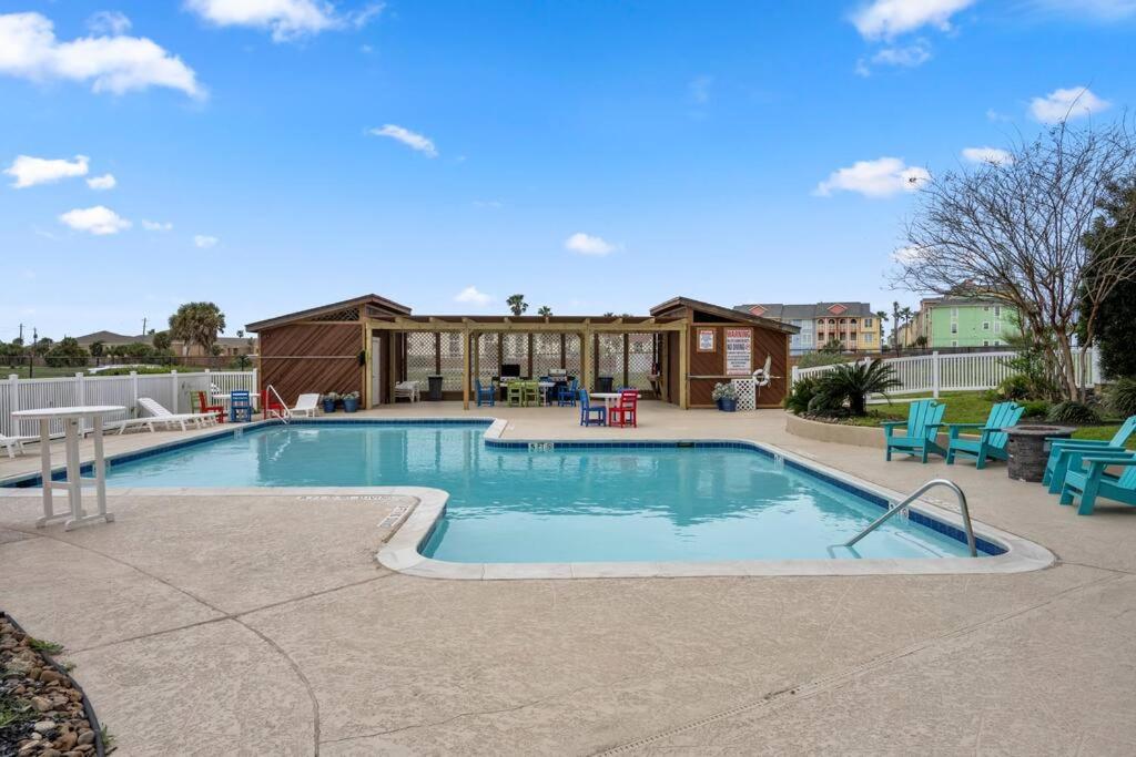 Bello Condominio Con Vista Al Mar, Jacuzzi Interno Galveston Luaran gambar