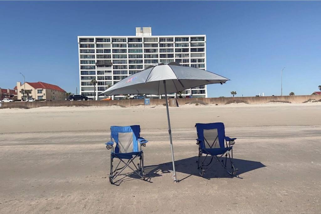 Bello Condominio Con Vista Al Mar, Jacuzzi Interno Galveston Luaran gambar
